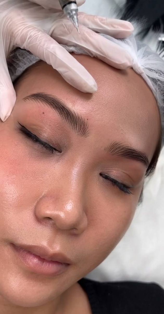 Sulam Alis BSD & Karawaci di Brooklyn Alam Sutera | Nina Chen 5 Hasil sulam alis Realistic Stroke natural pada klien di Nina Chen Studio Alam Sutera, serat rapi menyerupai rambut alis asli